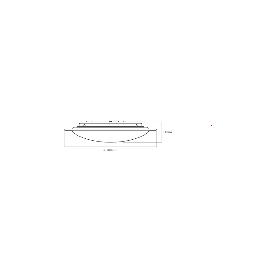Ledvance - Plafoniera LED dimmerabile ORBIS SPARKLE LED/24W/230V 2700-6500K Ø 50 cm + telecomando