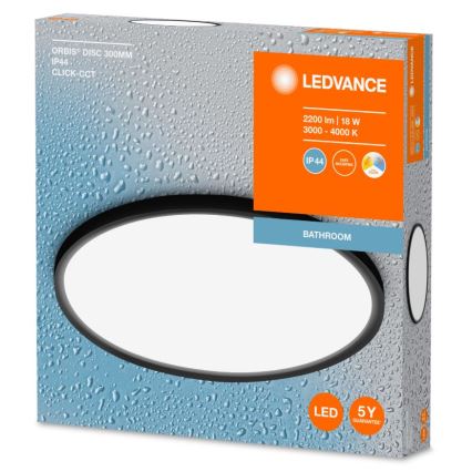 Ledvance - Plafoniera da bagno LED DISC LED/18W/230V 3000/4000K IP44