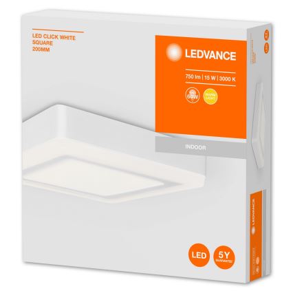 Ledvance - Plafoniera LED CLICK LED/15W/230V