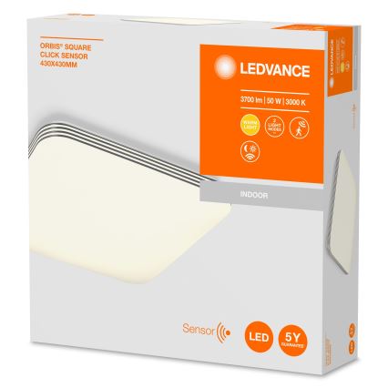 Ledvance - Plafoniera LED con sensore ORBIS LED/50W/230V 3000K