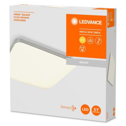 Ledvance - Plafoniera LED con sensore ORBIS LED/60W/230V 3000K