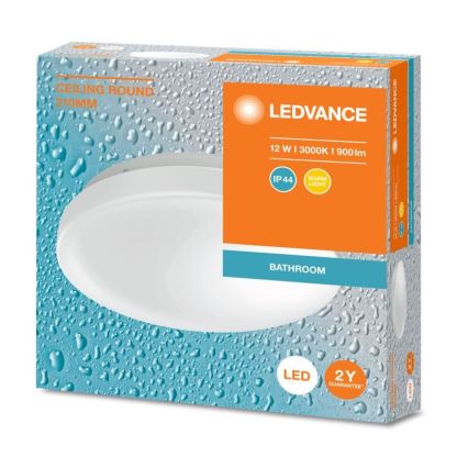 Ledvance - Plafoniera LED da bagno CEILING ROUND LED/12W/230V 3000K IP44