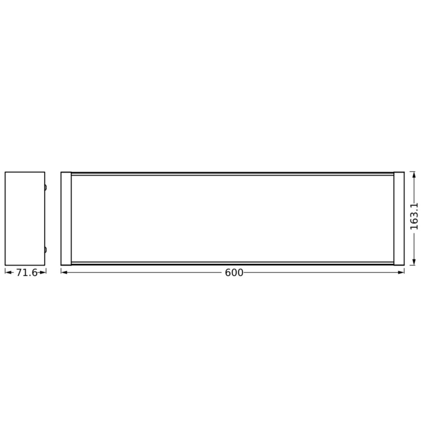 Ledvance - Plafoniera LED dimmerabile OFFICE LINE LED/20W/230V 60 cm + telecomando