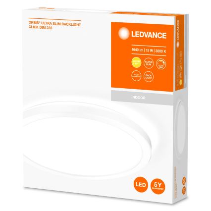 Ledvance - Plafoniera LED dimmerabile ORBIS LED/15W/230V bianco