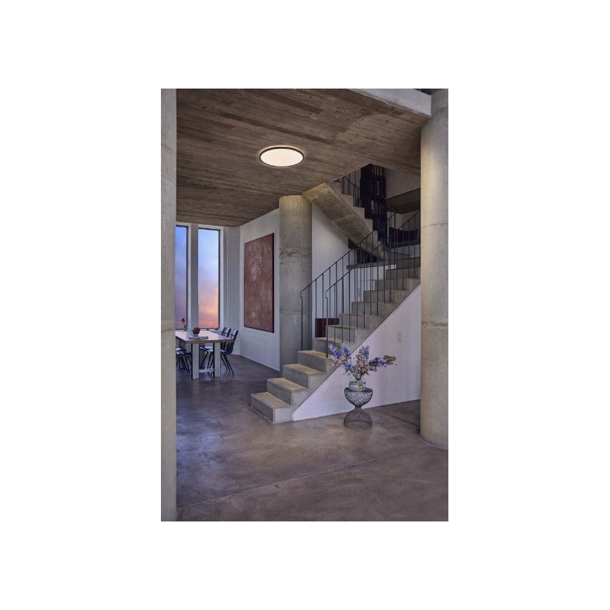 Ledvance - Plafoniera LED dimmerabile ORBIS LED/15W/230V nero