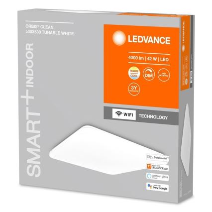 Ledvance - Plafoniera LED Dimmerabile SMART+ CLEAM LED/42W/230V 300-6500K Wi-Fi