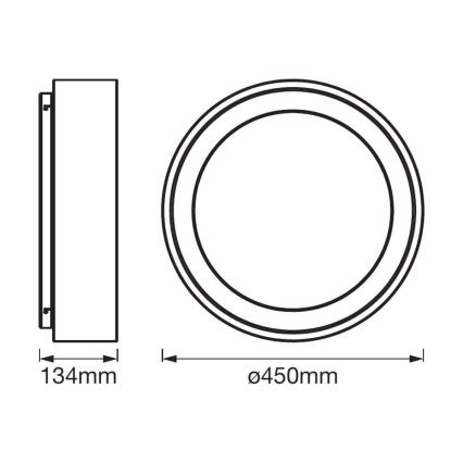 Ledvance - Plafoniera LED dimmerabile SMART+ CYLINDER LED/24W/230V Wi-Fi