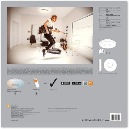 Ledvance - Plafoniera LED dimmerabile SMART+ DONUT LED/24W/230V Wi-Fi
