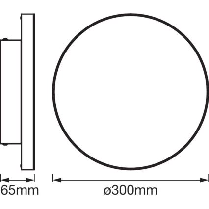 Ledvance - Plafoniera LED dimmerabile SMART+ FRAMELESS LED/20W/230V Wi-Fi