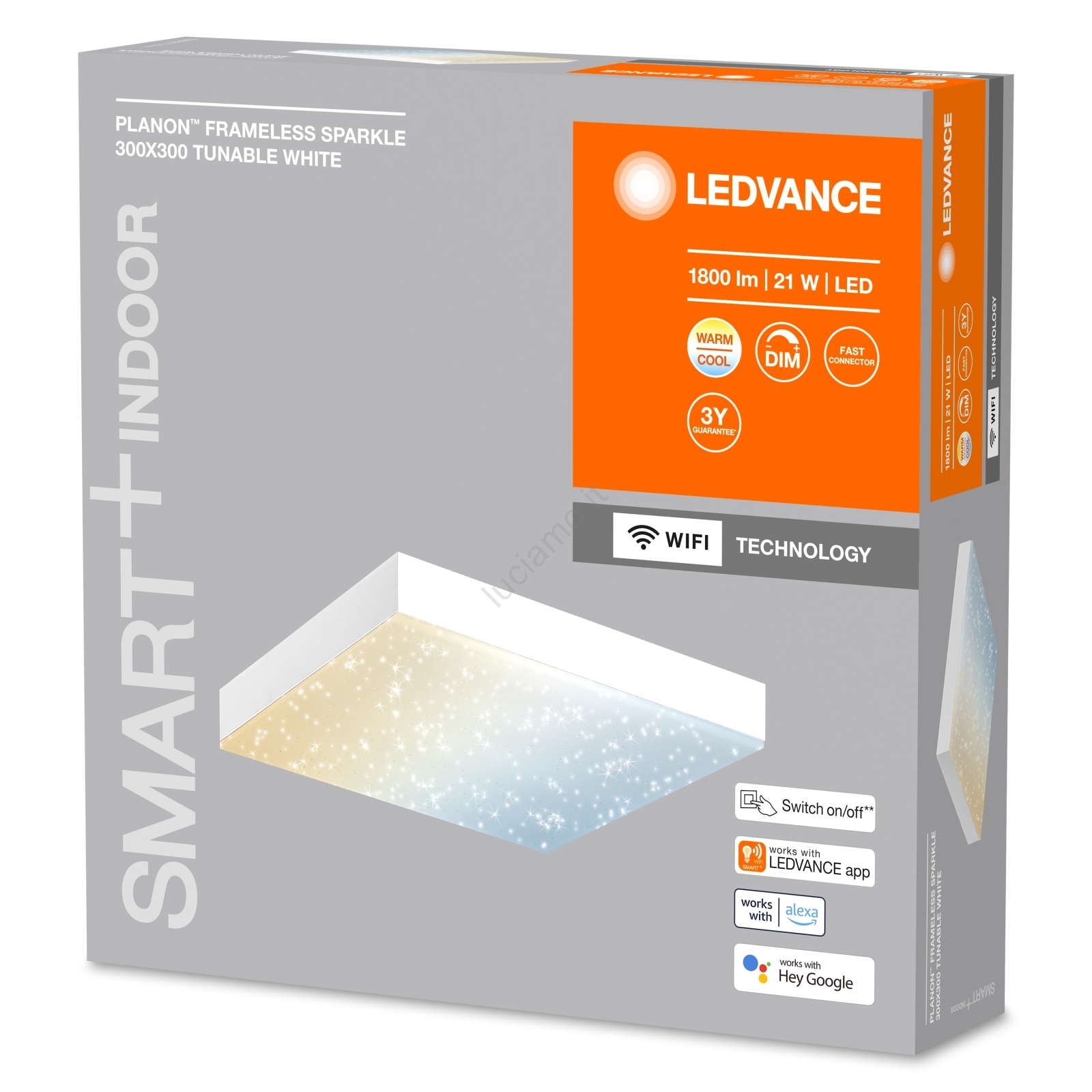LEDVANCE Plafoniera LED Intelligente, WiFi, SMART+ TUNABLE WHITE / 32 W
