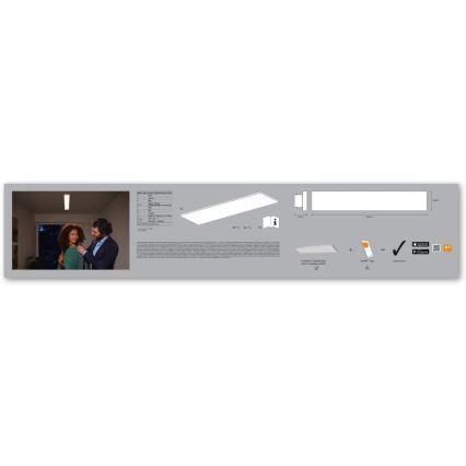 Ledvance - Plafoniera LED dimmerabile SMART+ FRAMELESS LED/28W/230V Wi-Fi