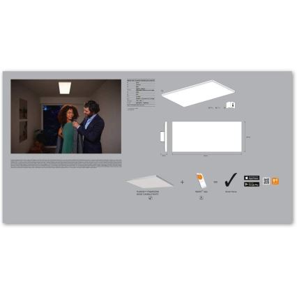 Ledvance - Plafoniera LED dimmerabile SMART+ FRAMELESS LED/28W/230V Wi-Fi