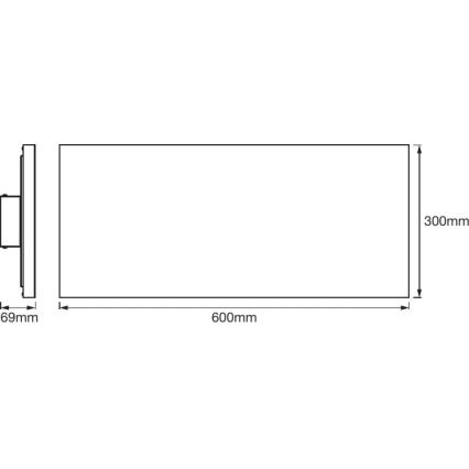 Ledvance - Plafoniera LED dimmerabile SMART+ FRAMELESS LED/28W/230V Wi-Fi