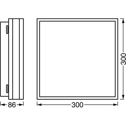 Ledvance - Plafoniera LED Dimmerabile SMART+ MAGNET LED/26W/230V 3000-6500K Wi-Fi