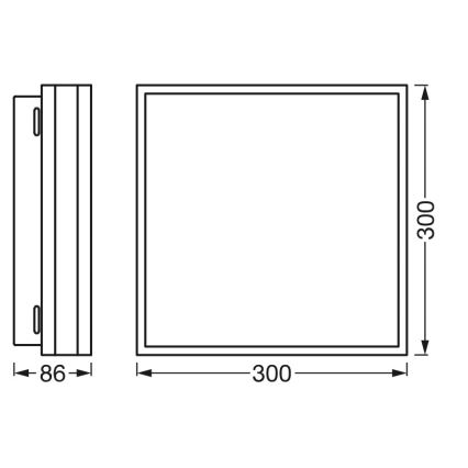 Ledvance - Plafoniera LED dimmerabile SMART+ MAGNET LED/26W/230V 3000-6500K Wi-Fi