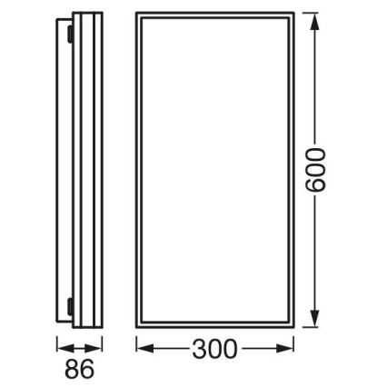 Ledvance - Plafoniera LED Dimmerabile SMART+ MAGNET LED/42W/230V 3000-6500K Wi-Fi