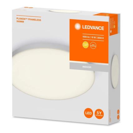 Ledvance - Plafoniera LED FRAMELESS LED/19W/230V 3000K