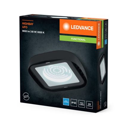 Ledvance - Plafoniera LED industriale HIGHBAY LED/80W/230V IP65 6500K