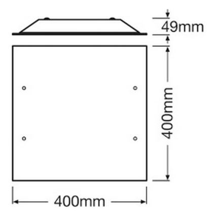 Ledvance - Plafoniera LED LUNIVE LED/24W/230V