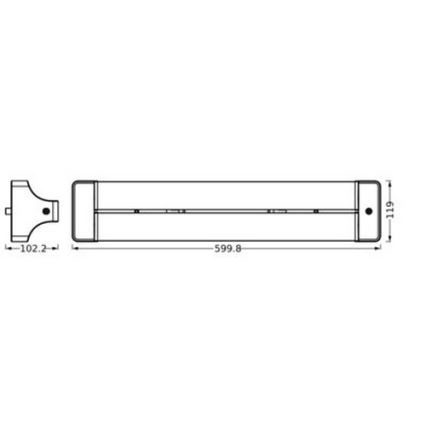 Ledvance - Plafoniera LED OFFICE LINE LED/24W/230V 60 cm