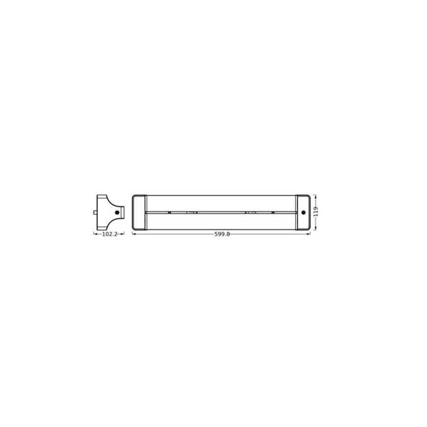 Ledvance - Plafoniera LED OFFICE LINE LED/24W/230V 60 cm