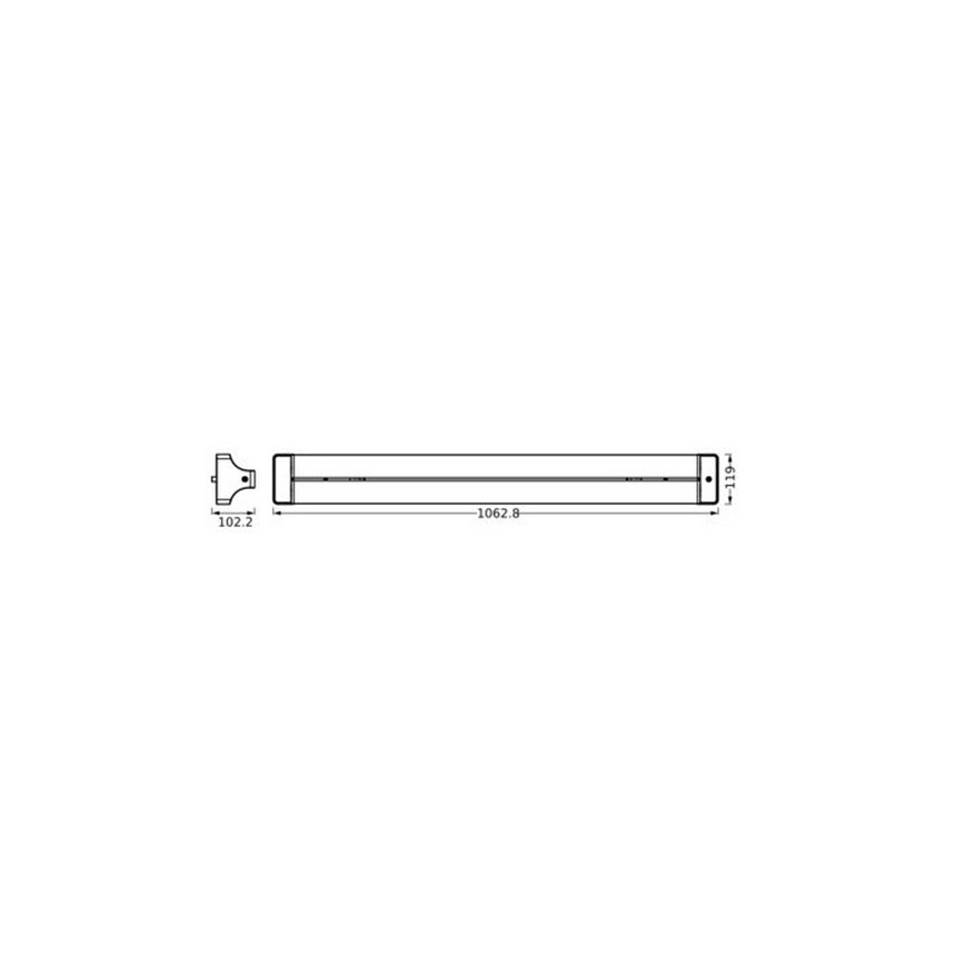 Ledvance - Plafoniera LED OFFICE LINE LED/42W/230V 106 cm