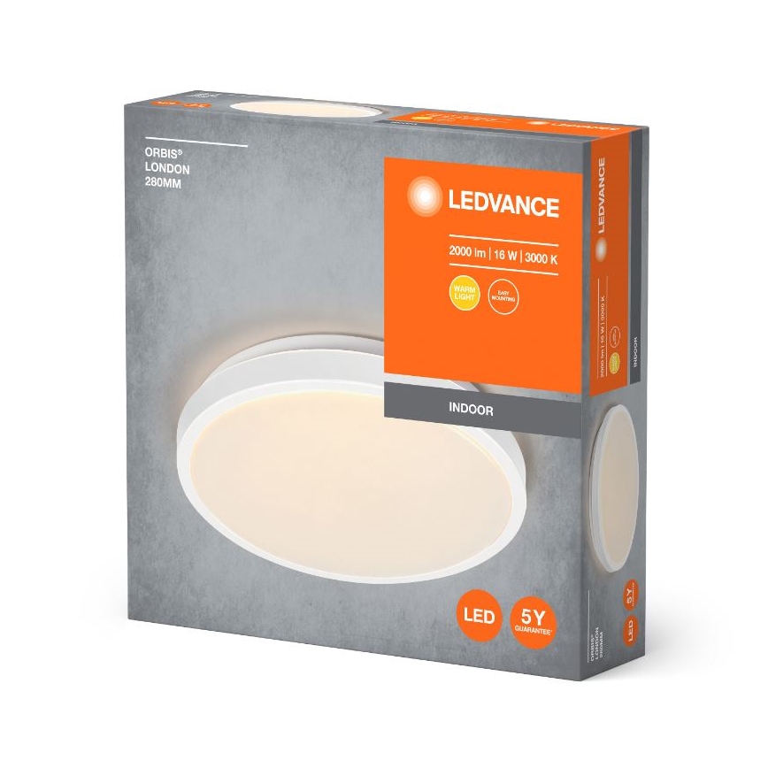 Ledvance - Plafoniera LED ORBIS LONDON LED/16W/230V bianco