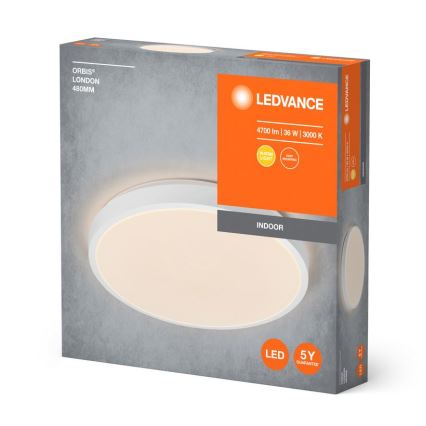 Ledvance - Plafoniera LED ORBIS LONDON LED/36W/230V bianco