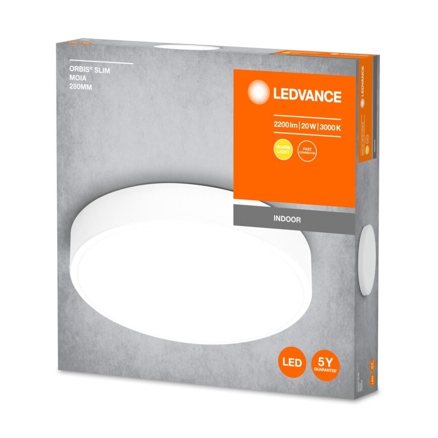 Ledvance - Plafoniera LED ORBIS SLIM LED/20W/230V bianco
