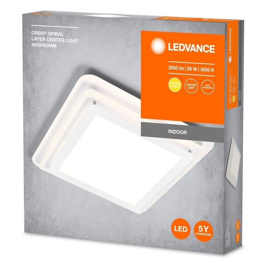 Ledvance - Plafoniera LED ORBIS SPIRAL LED/26W/230V