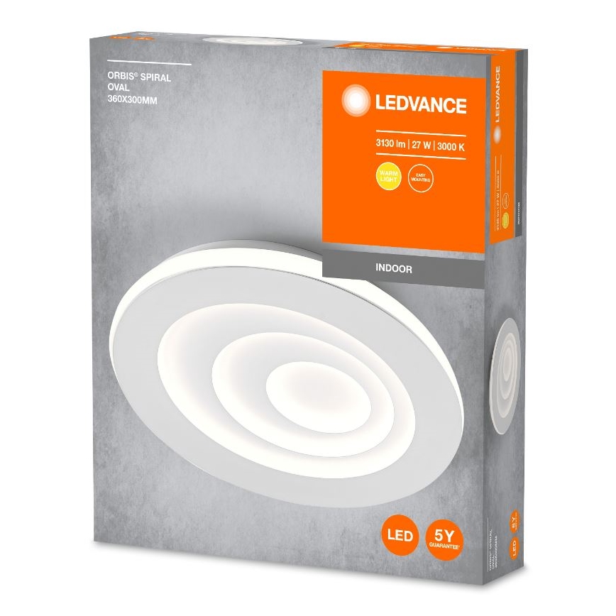 Ledvance - Plafoniera LED ORBIS SPIRAL LED/27W/230V
