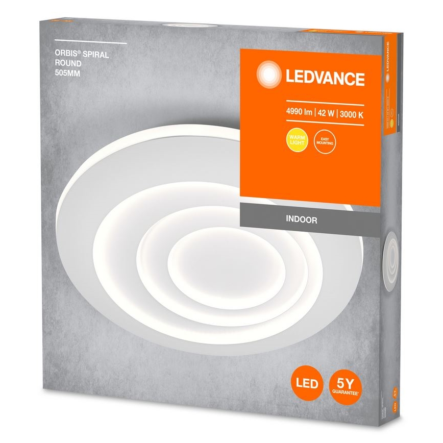 Ledvance - Plafoniera LED ORBIS SPIRAL LED/42W/230V