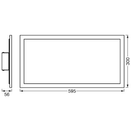 Ledvance - Plafoniera LED PLANON LED/22W/230W