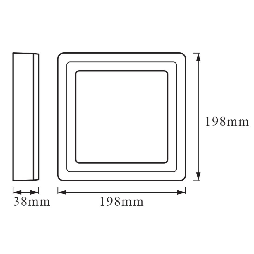 Ledvance - Plafoniera LED RGB dimmerabile LED/19W/230V + Telecomando