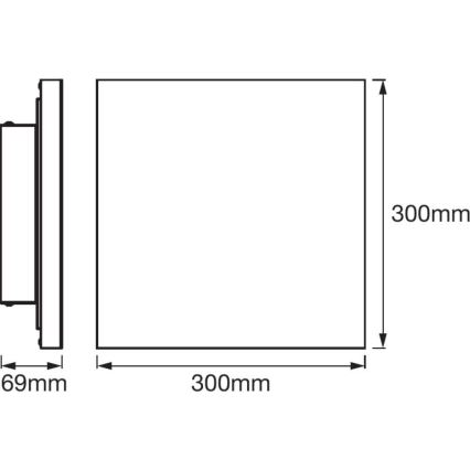 Ledvance - Plafoniera LED RGB dimmerabile SMART+ FRAMELESS LED/20W/230V Wi-Fi