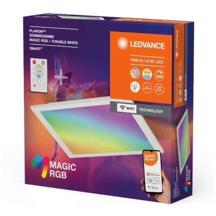 Ledvance - Plafoniera LED RGBW dimmerabile SMART+ MAGIC LED/14W/230V 2700-6500K Wi-Fi + telecomando