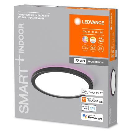 Ledvance - Plafoniera LED RGBW dimmerabile SMART+ ORBIS LED/19W/230V 2700-6500K Wi-Fi