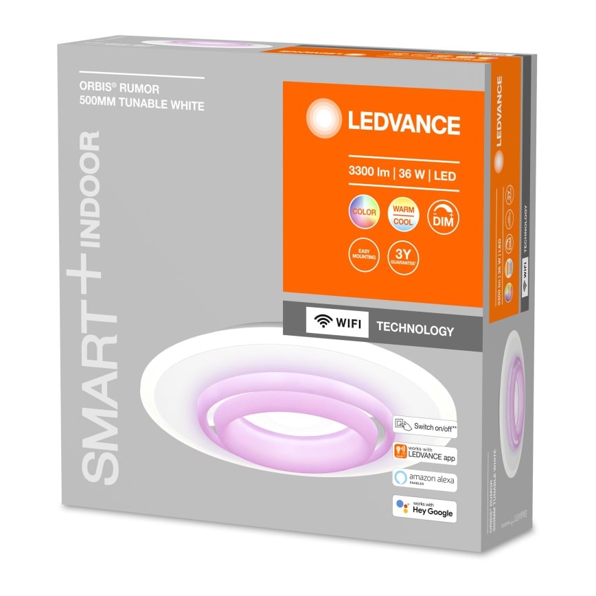 Ledvance - Plafoniera LED RGBW Dimmerabile SMART+ ORBIS LED/32W/230V Wi-Fi
