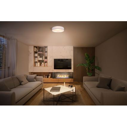 Ledvance - Plafoniera ORBIS PARIGI 3xE27/25W/230V bianco