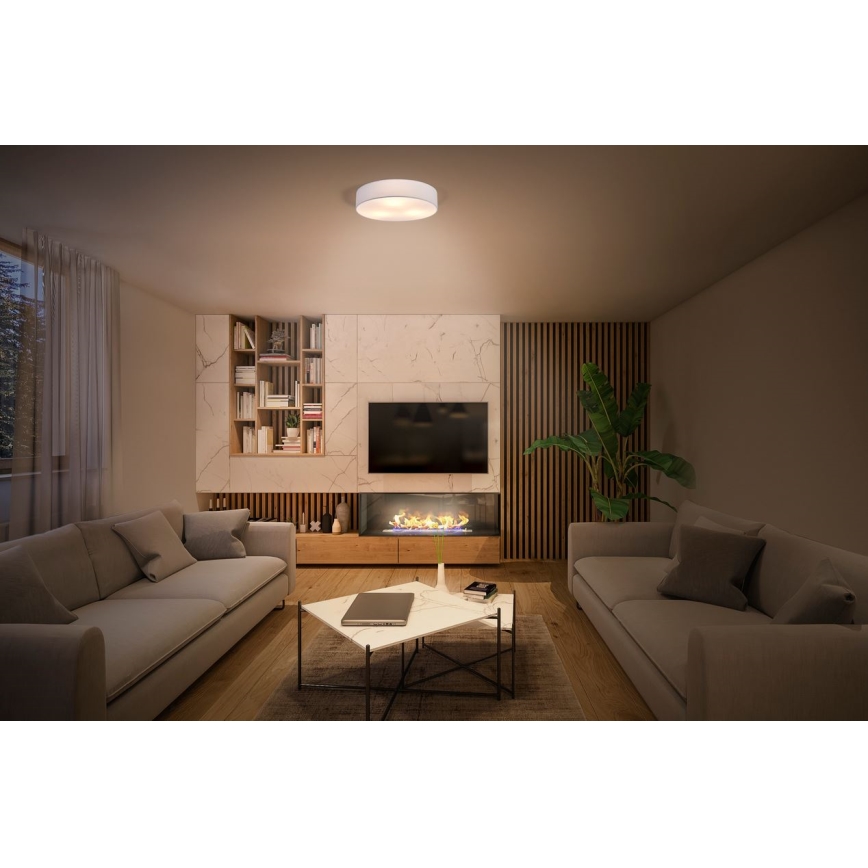Ledvance - Plafoniera ORBIS PARIGI 3xE27/25W/230V bianco