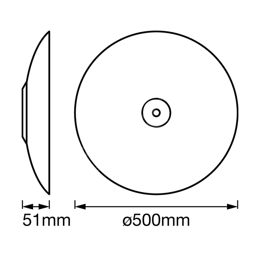 Ledvance - Plafoniera SMART+ TIBEA 1xE27/40W/230V