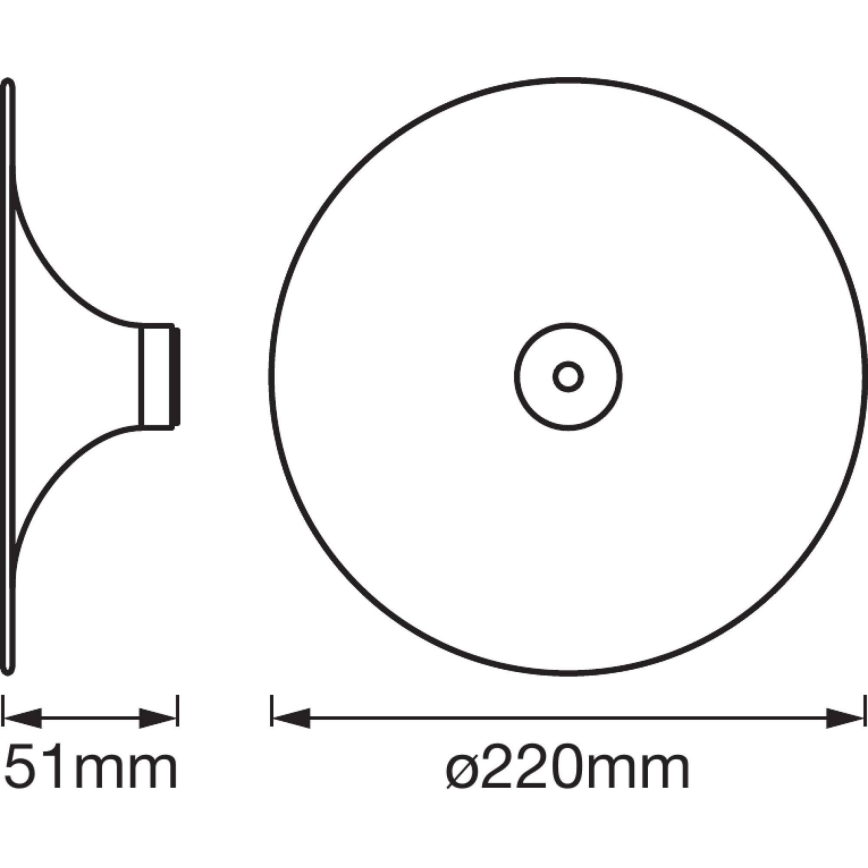 Ledvance - Plafoniera SMART+ TIBEA 1xE27/60W/230V