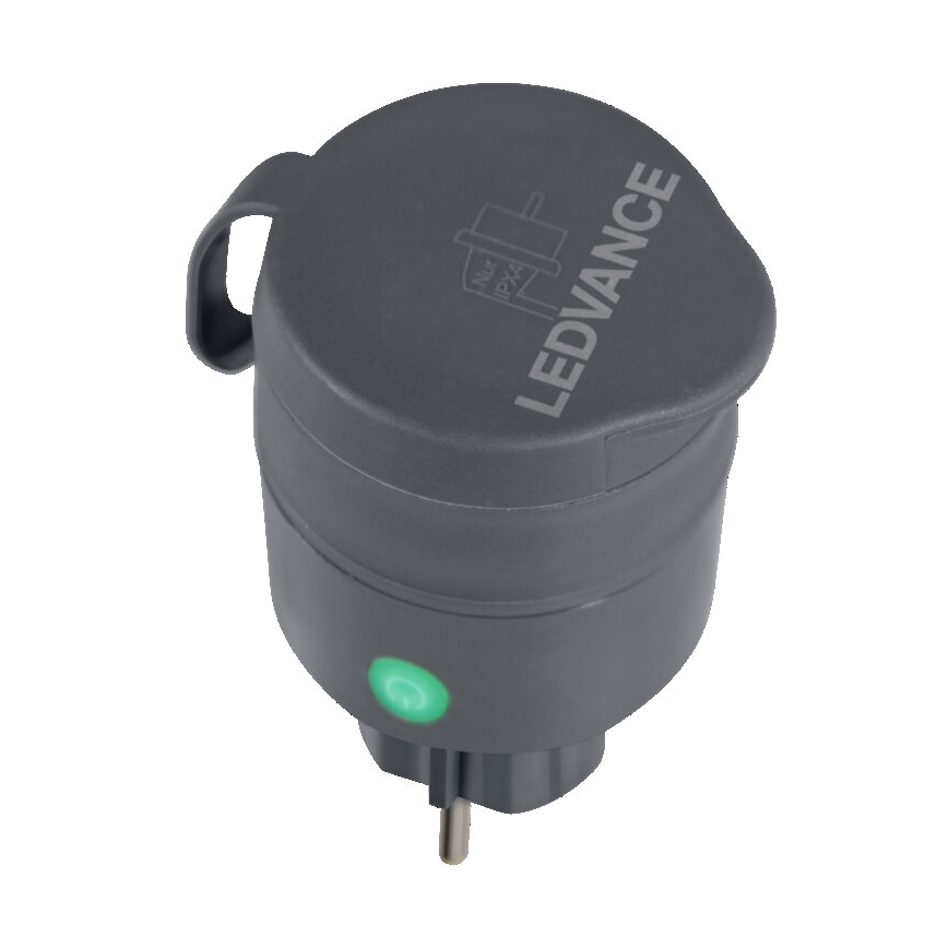 Ledvance - Presa intelligente per esterni SMART+ PLUG 3680 W IP44 SCHUKO