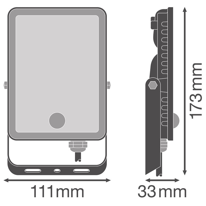 Ledvance - Proiettore LED da esterno con sensore FLOODLIGHT LED/20W/230V 6500K IP65