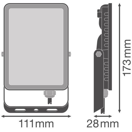 Ledvance - Proiettore LED da parete per esterni FLOODLIGHT LED/20W/230V 4000K IP65