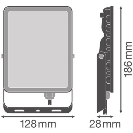 Ledvance - Proiettore LED da parete per esterni FLOODLIGHT LED/30W/230V 6500K IP65