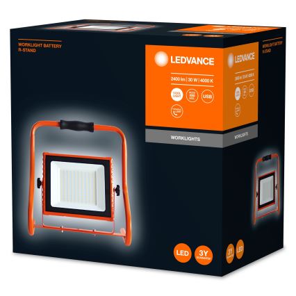 Ledvance - Proiettore LED R-STAND LED/30W/5V IP44