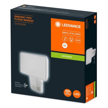 Ledvance - Riflettore da esterno a LED con sensore FLOOD LED/27W/230V IP55