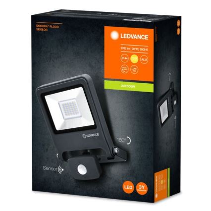 Ledvance - Riflettore LED con sensore ENDURA LED/30W/230V IP44