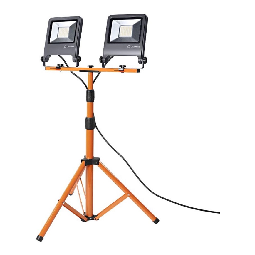 Ledvance - Riflettore LED con supporto TRIPOD 2xLED/50W/230V IP65